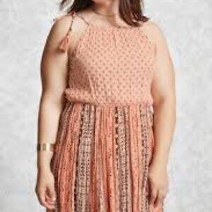 NWOT Forever 21 Plus Cami Dress